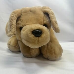 Vintage‎ Keel Toys Labrador Golden Retriever Dog Plush Simply Soft Puppy Yellow